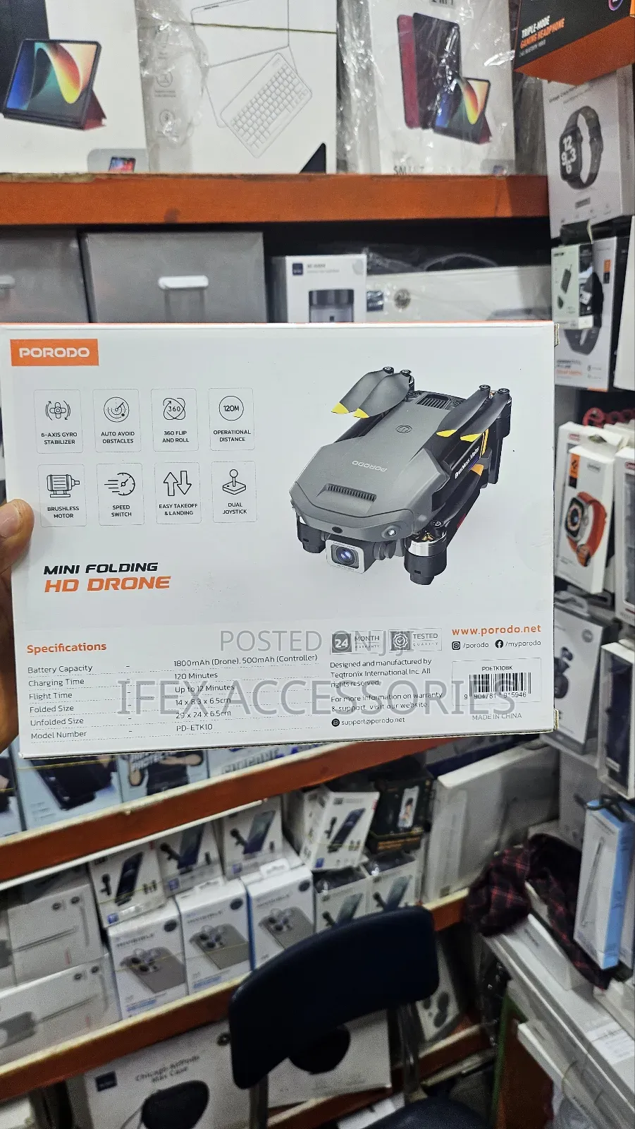 Porodo Aero View Drone