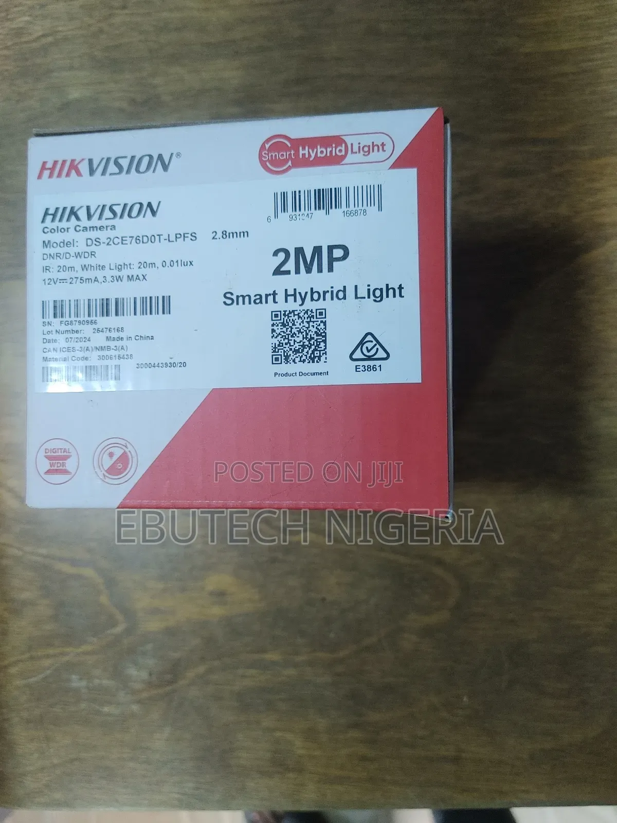 Hikvision Ds-2ce76d0t-LPFS | 2mp Smart Hybrid Light Audio Turret CCTV