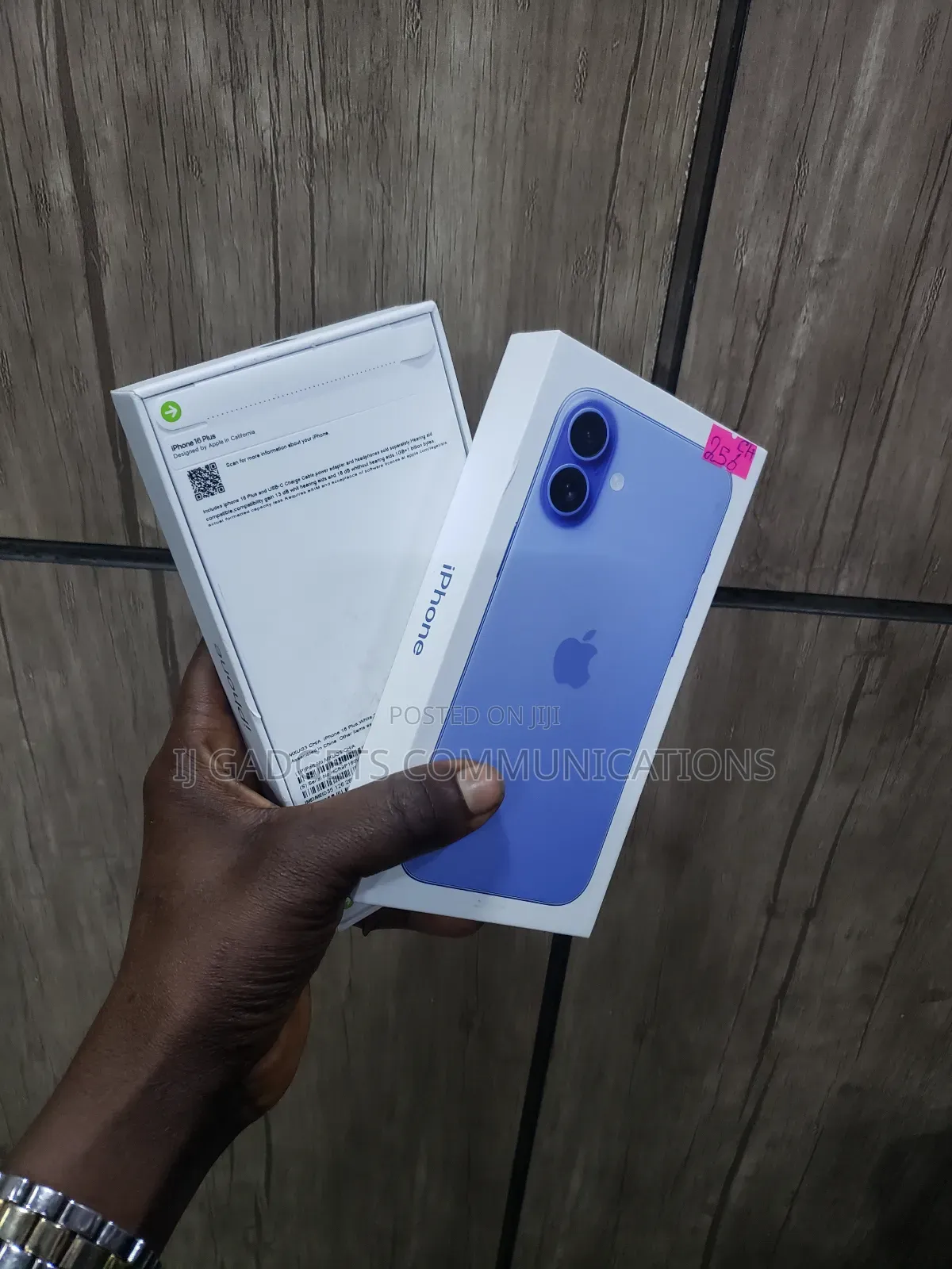 New Apple iPhone 16 Plus 256 GB Blue