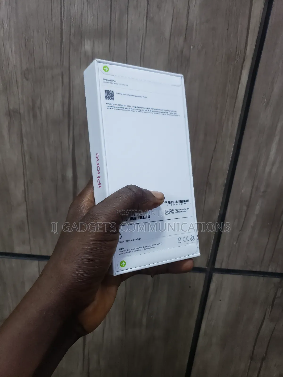 New Apple iPhone 16 Plus 256 GB Pink