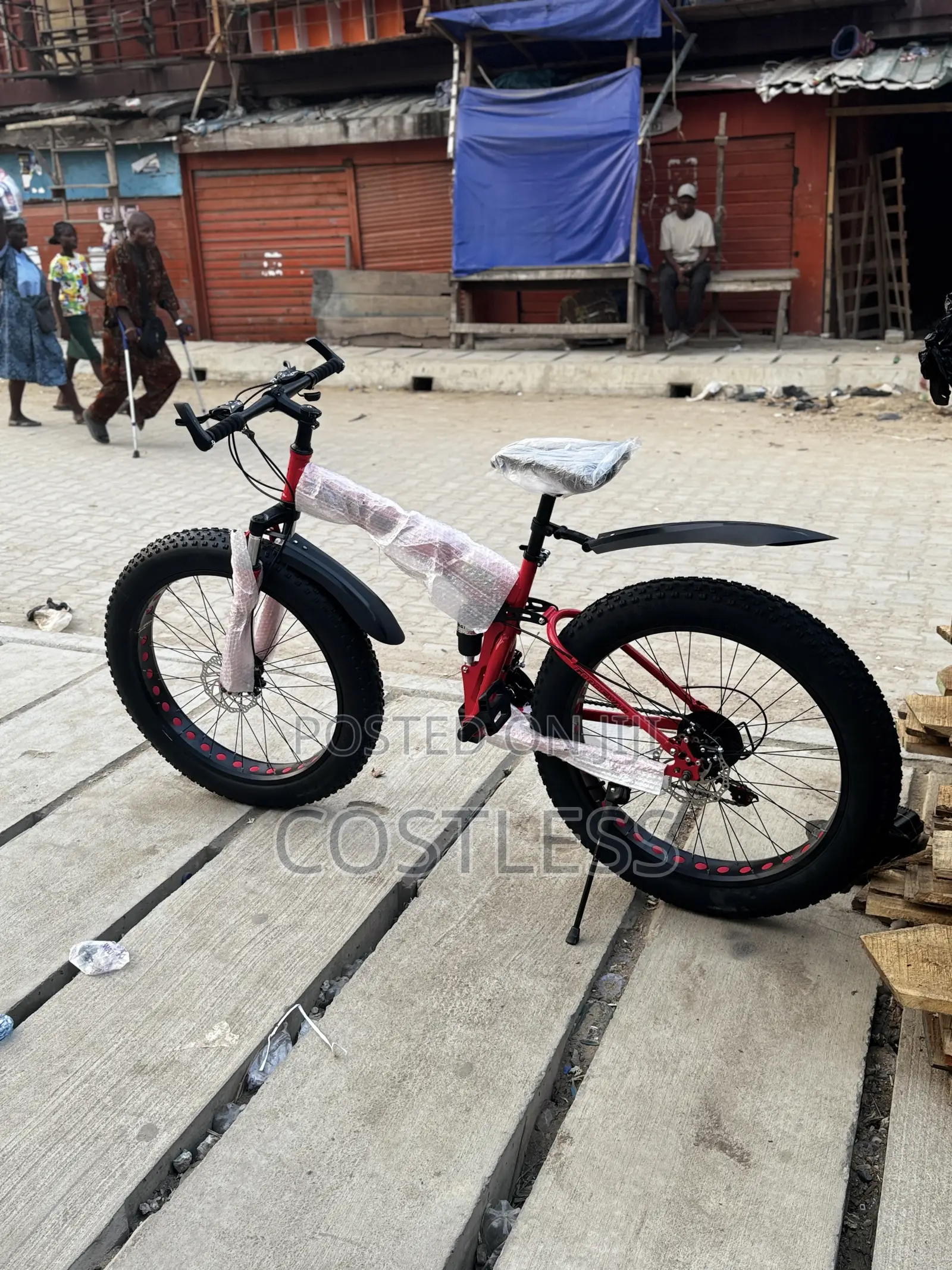 Mountain Fat-Tire Bike