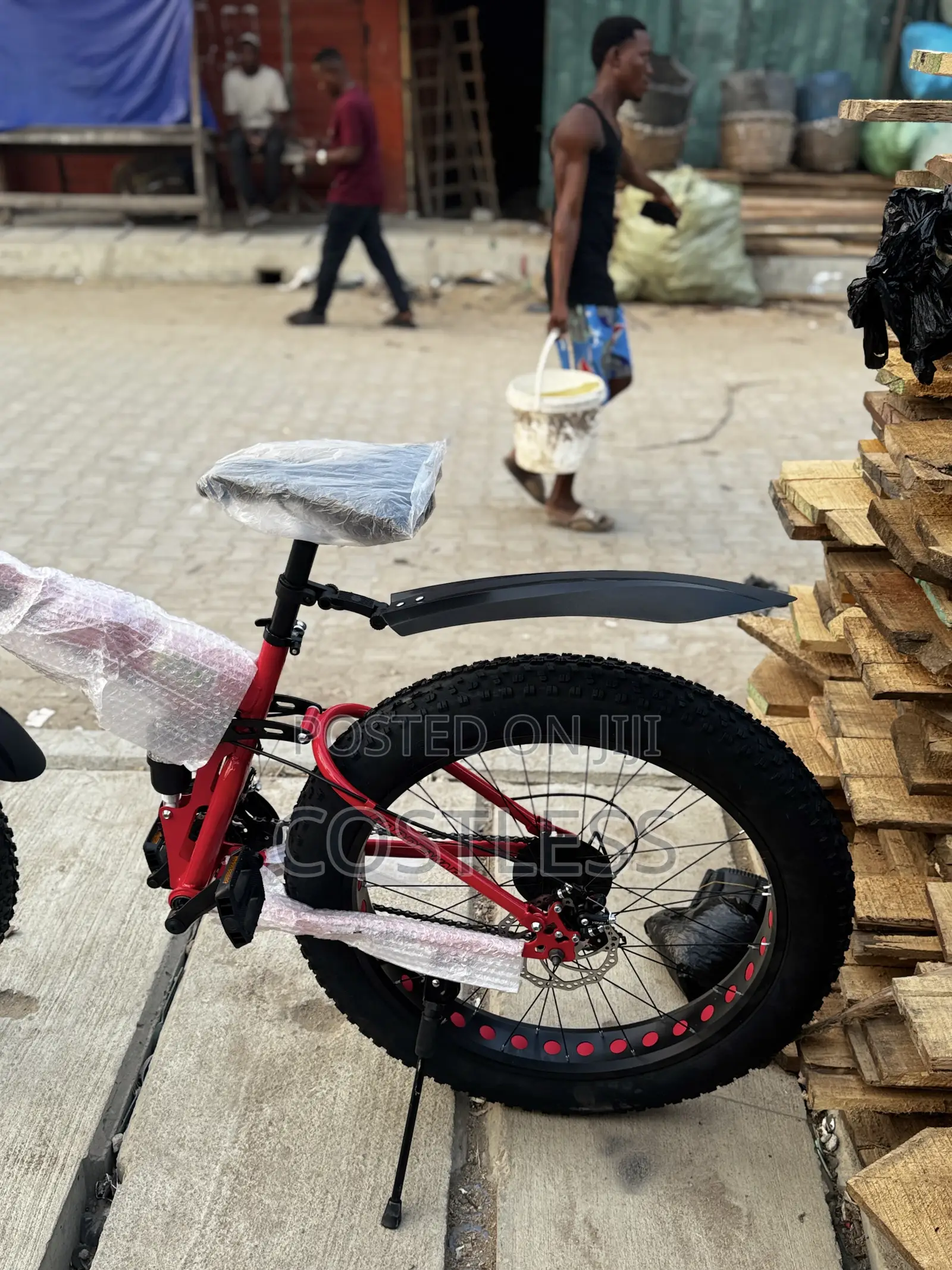 Mountain Fat-Tire Bike