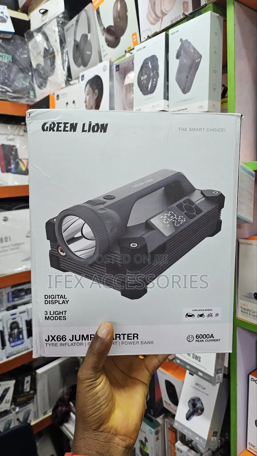 Green Lion Jx66 Jump Starter