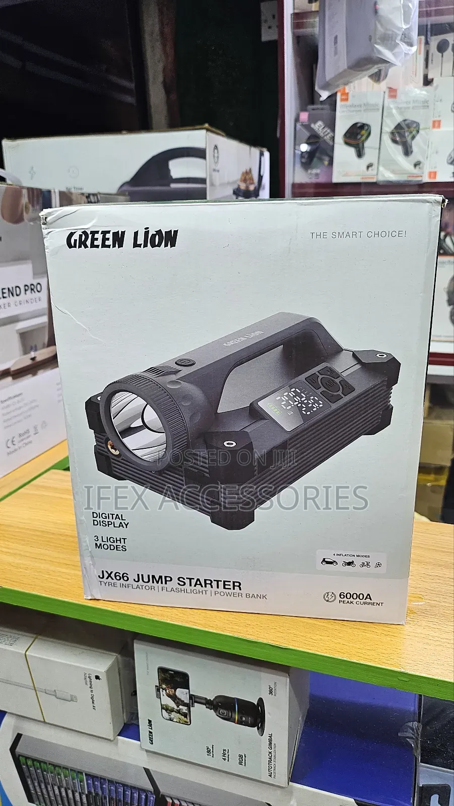 Green Lion Jx66 Jump Starter