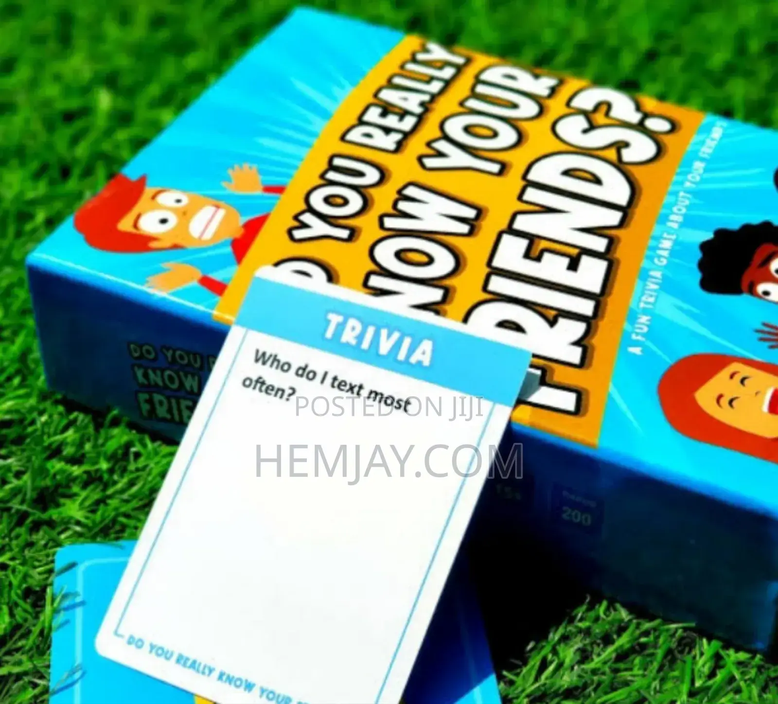 Do You Really Know Your Friends "Card Games".Click to See More Images