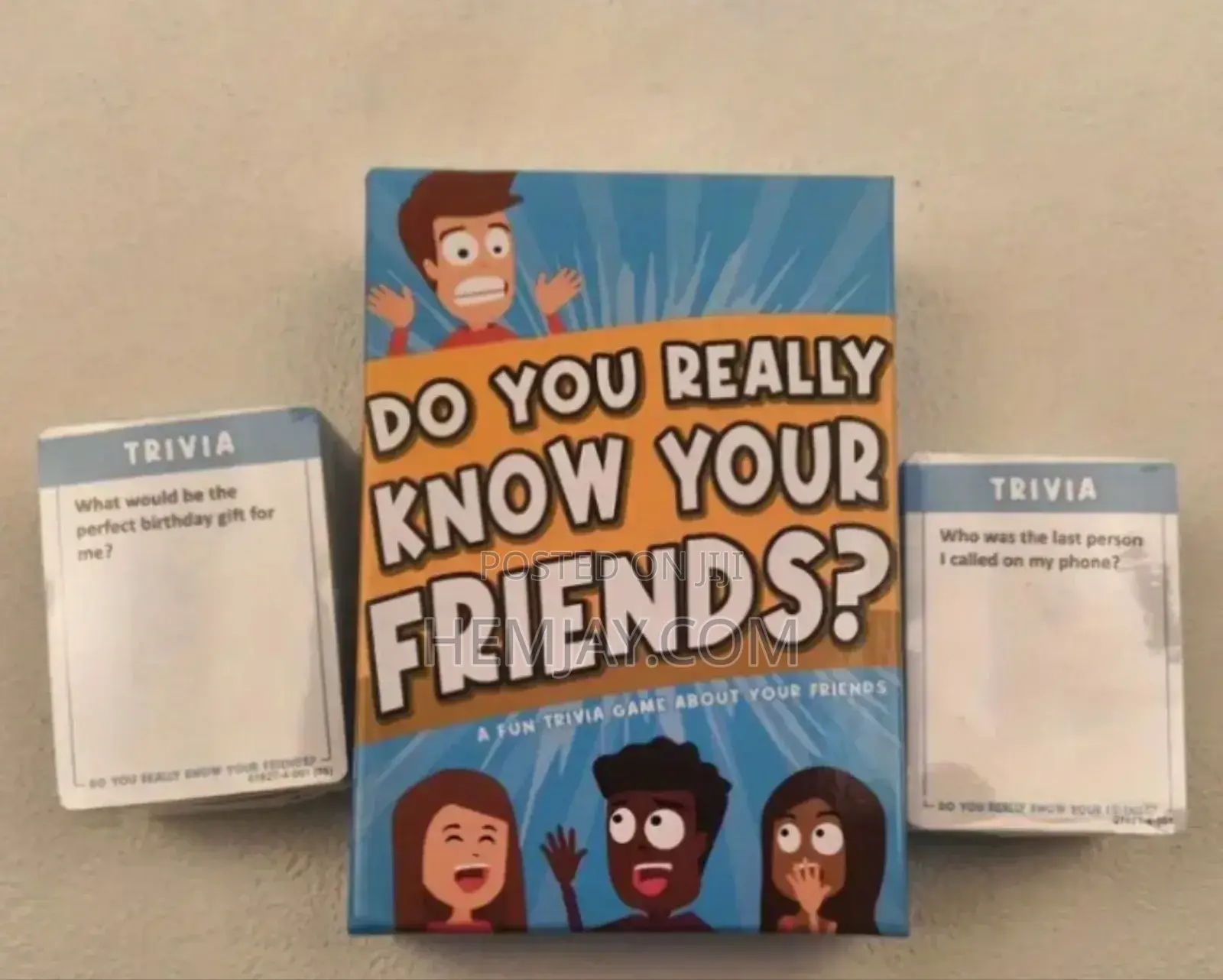 Do You Really Know Your Friends "Card Games".Click to See More Images