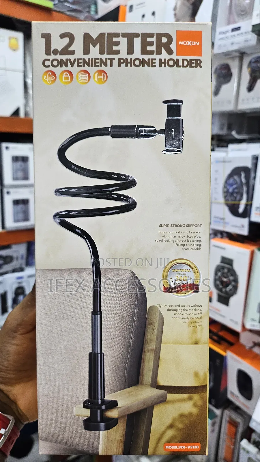Moxom 1.2 Meter Convenient Phone Holder