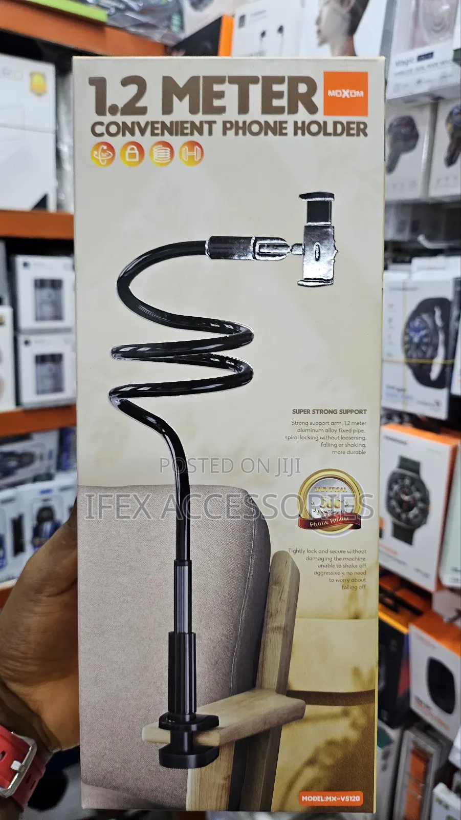Moxom 1.2 Meter Convenient Phone Holder