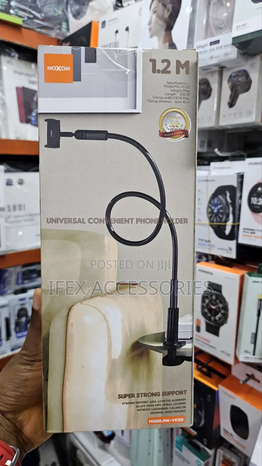 Moxom 1.2 Meter Convenient Phone Holder
