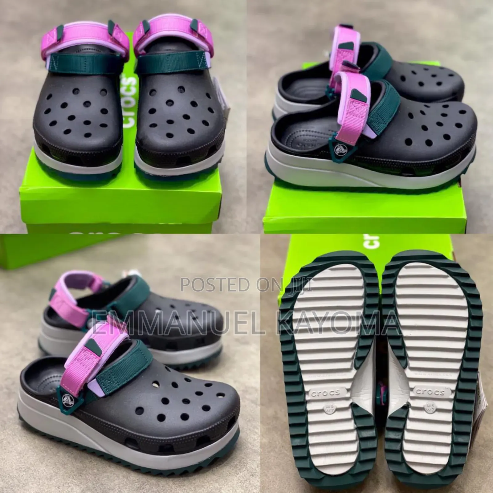 Hikers Crocs Band Clean Ride