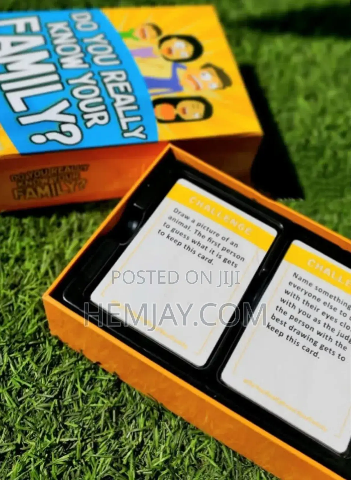 Do You Really Know Your Family Card Game. (Click to See More 