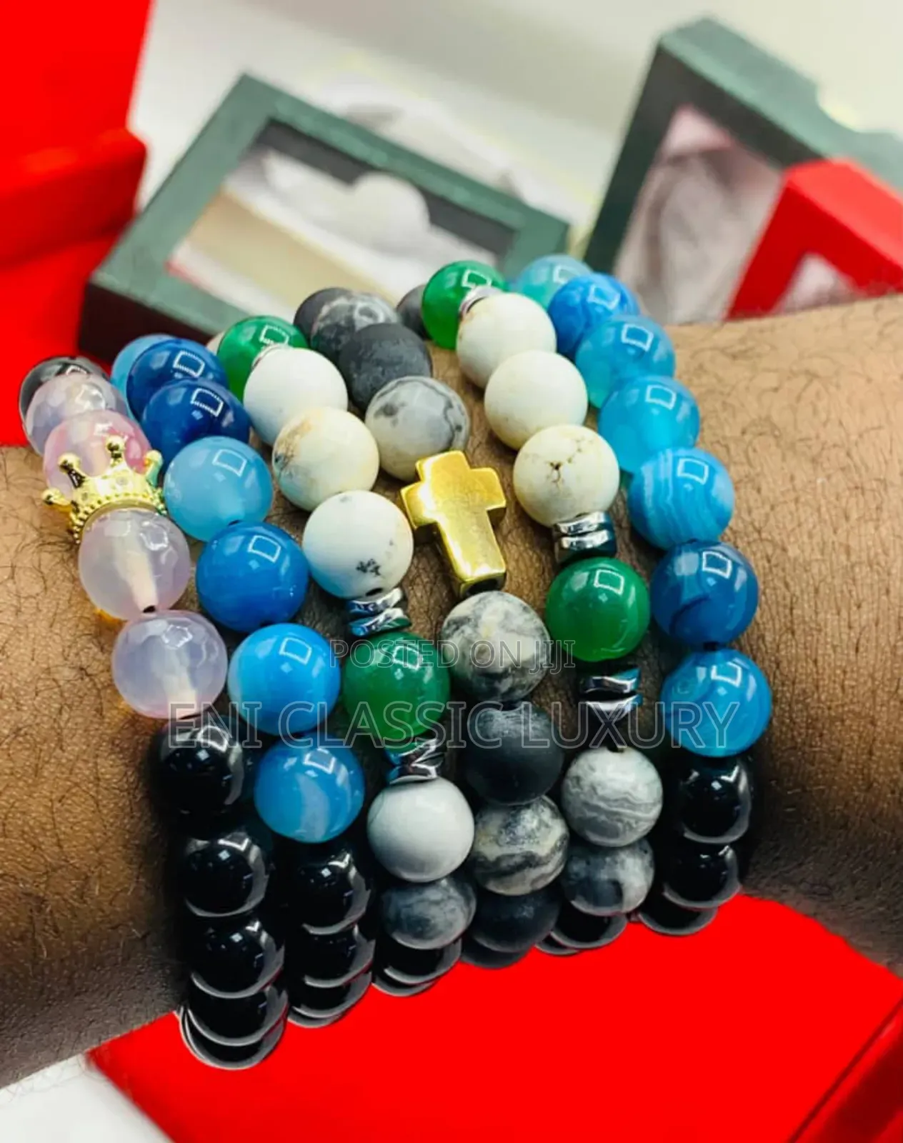 Pure Quality Luxury Men's Bracelet Well Banded Package