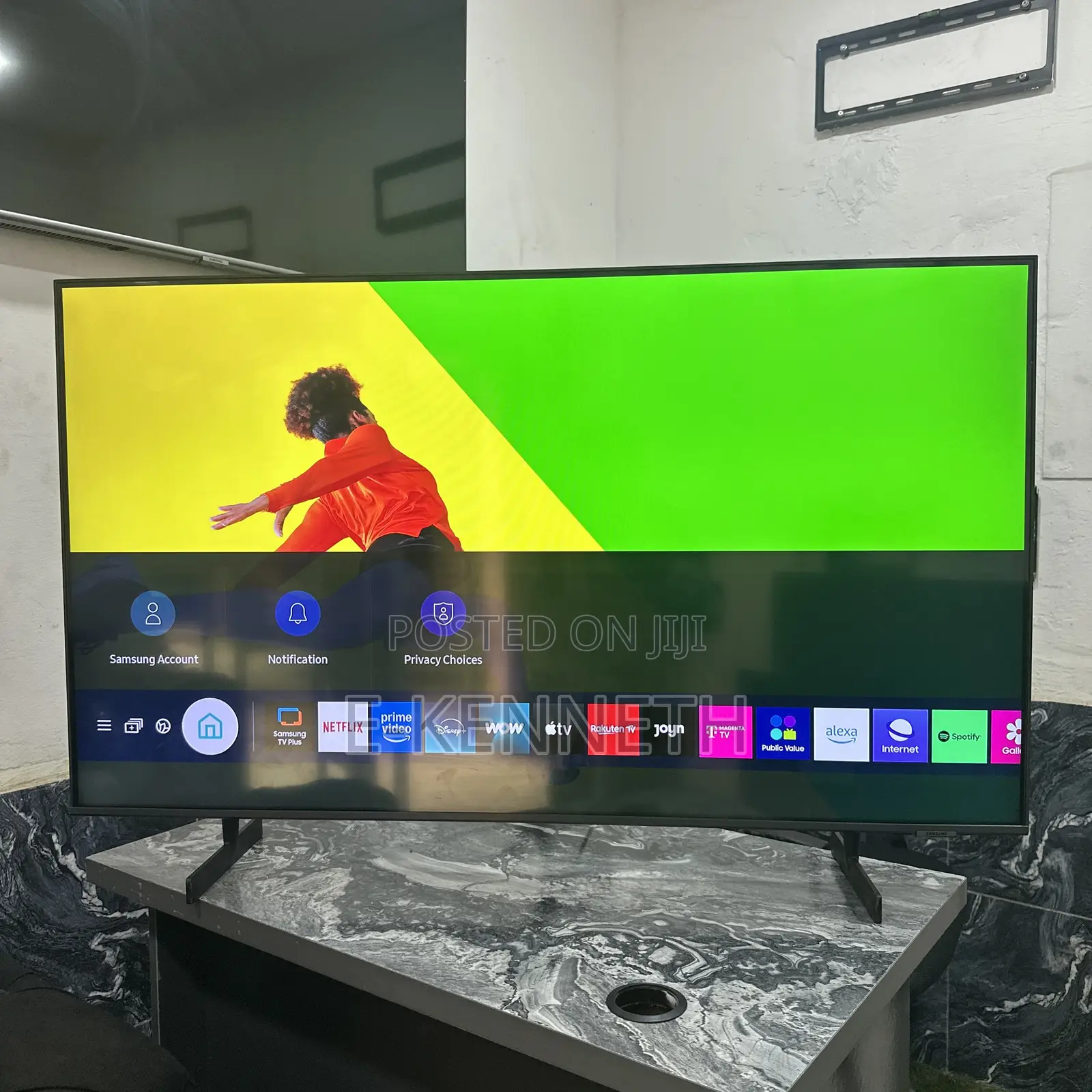 Samsung 50” Inches Qled Q72a QHDR Airslim Smart TV