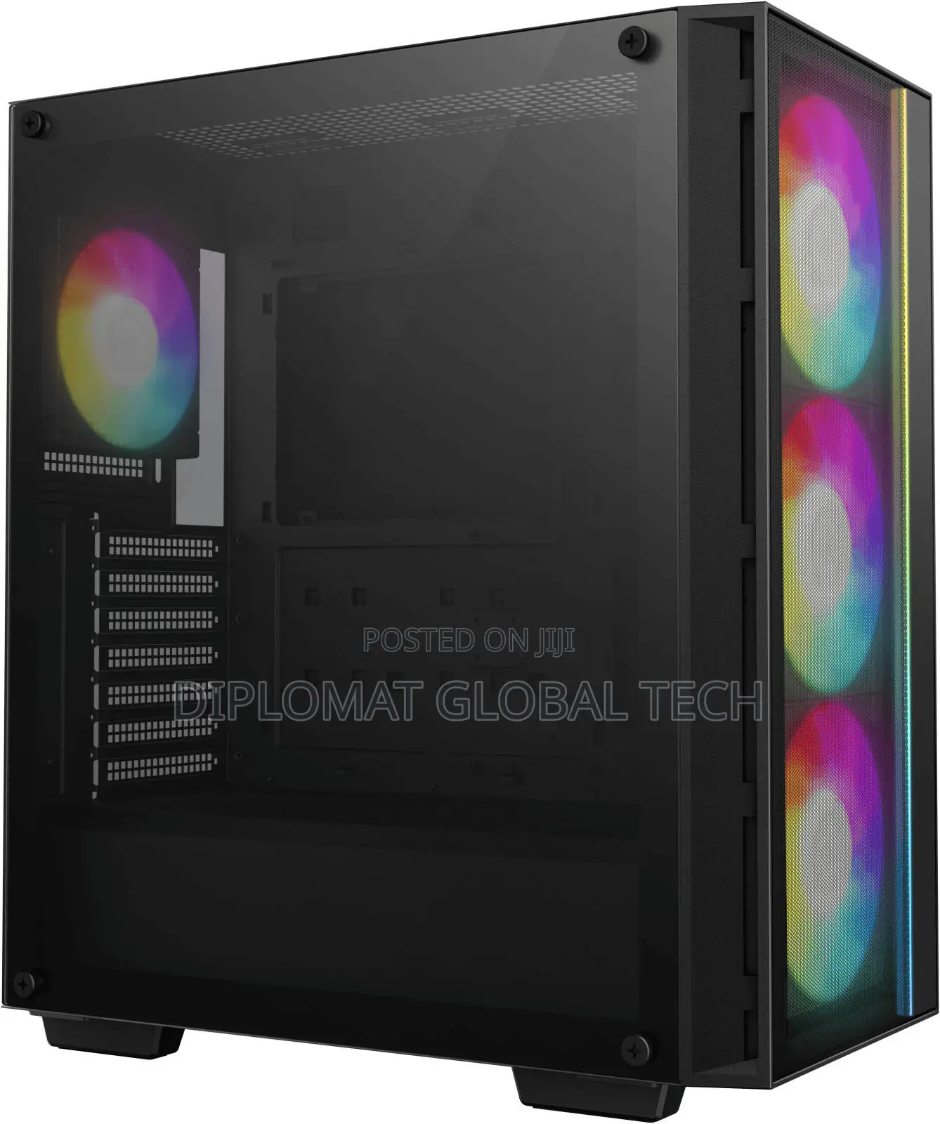 Deepcool Matrexx 55 Mesh V4 C Tempered Glass Atx Case, 3x 140mm Argb