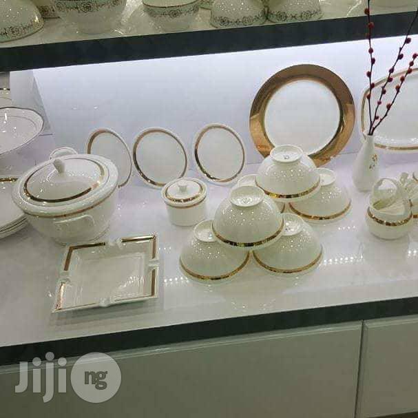 Exotic Carase Gold England Dinner Set 72pcs/Gift Item
