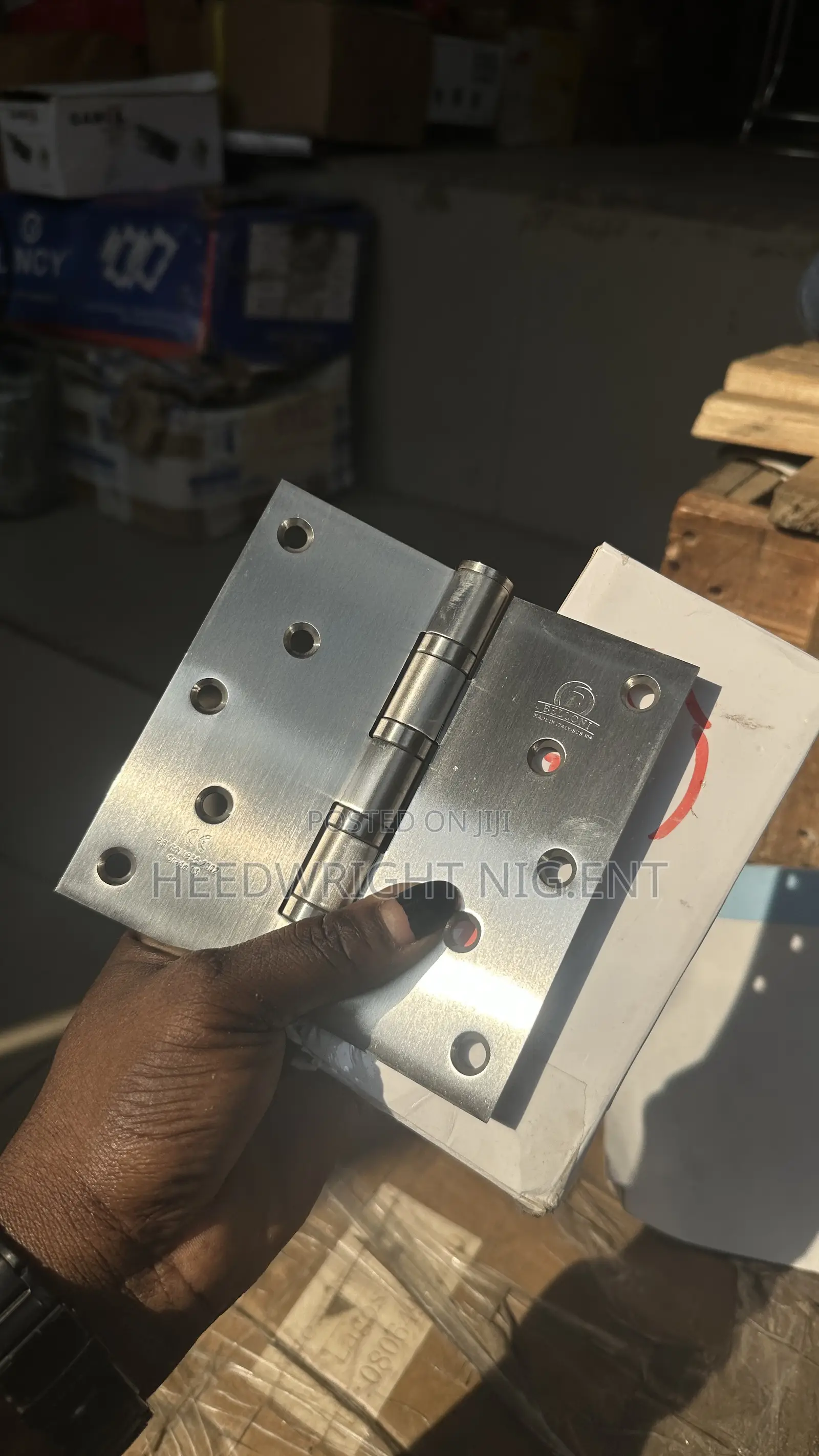 “5”X”5” S-Steel Security Hinges