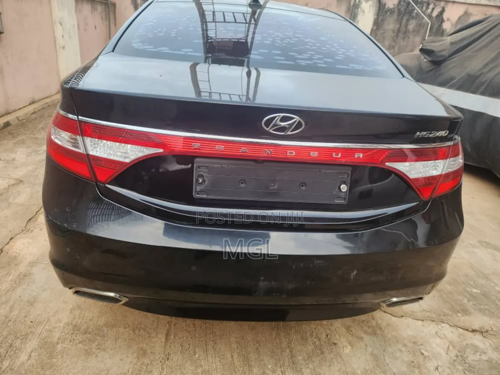 Hyundai Grandeur 2015 Black
