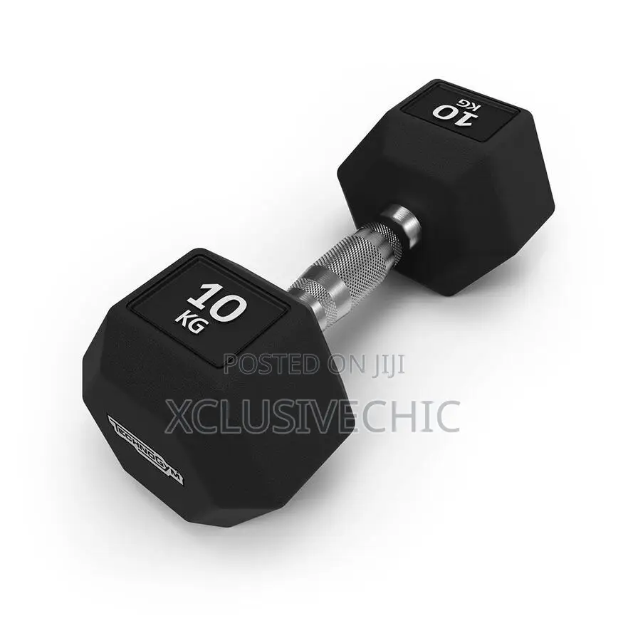 10kg Hexagon Dumbbell