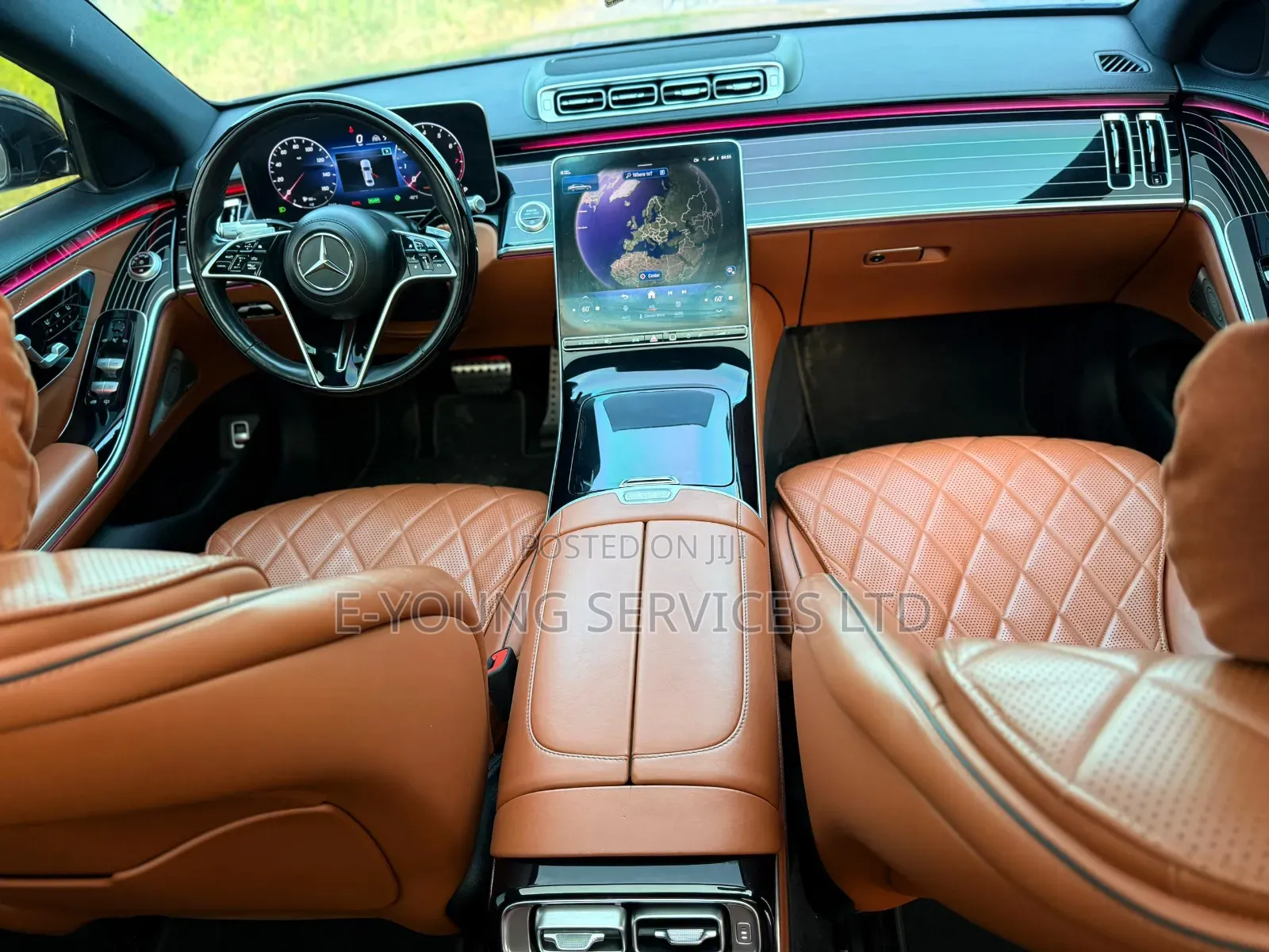 Mercedes-Benz S-Class S 580 4MATIC 2021 Black