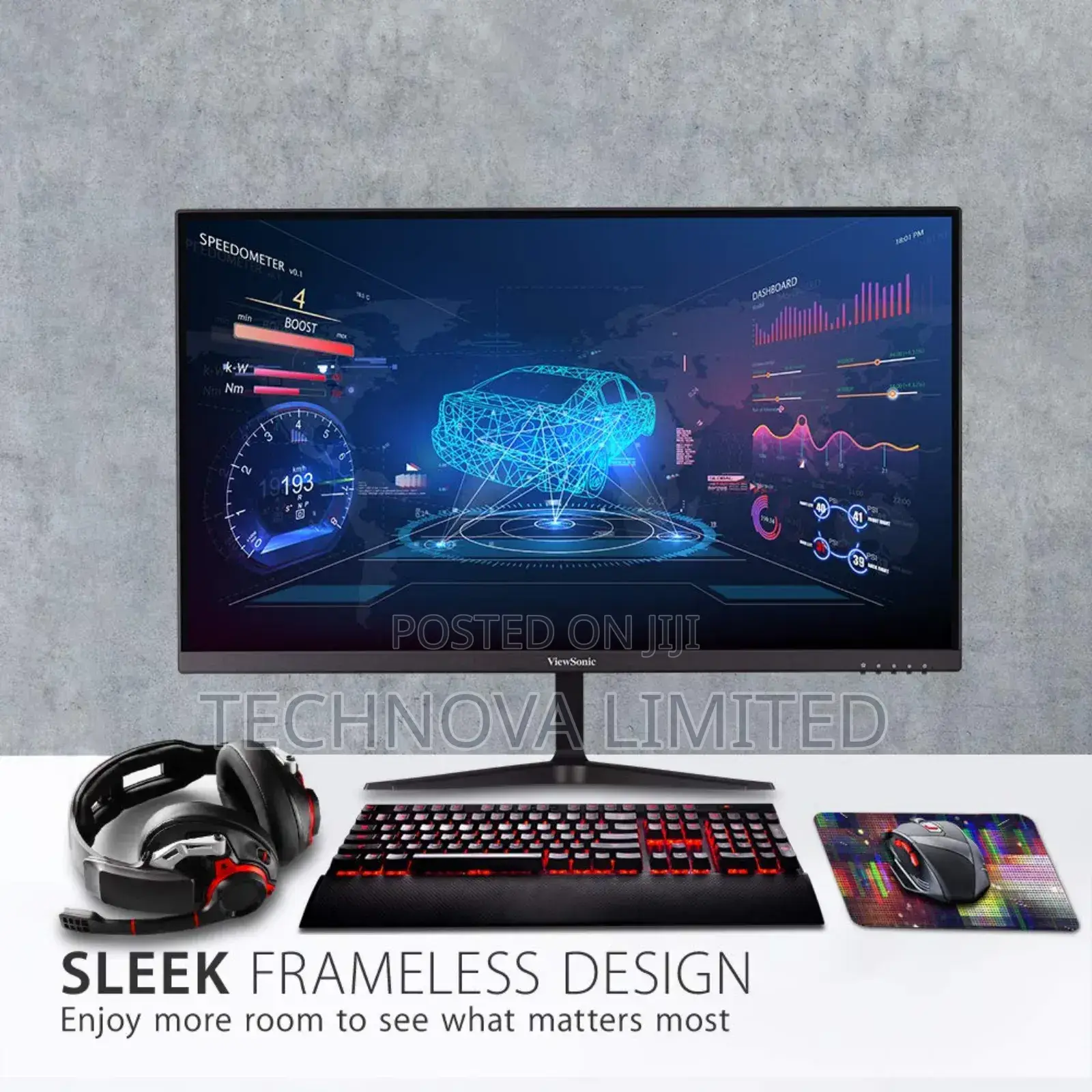 Viewsonic Omni Vx2718-P-MHD 27 Inch 1080p 1ms 165hz Gaming Monitor