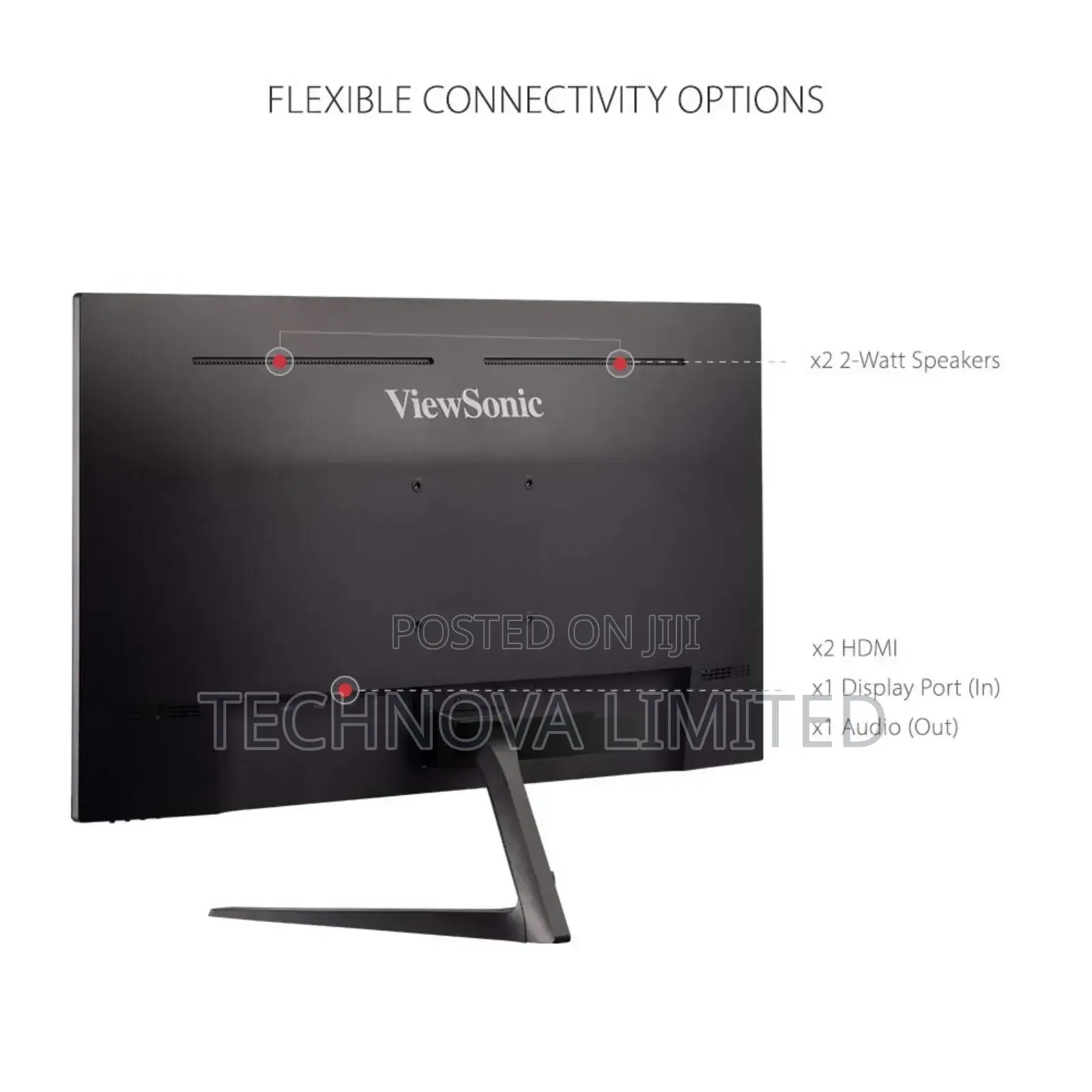 Viewsonic Omni Vx2718-P-MHD 27 Inch 1080p 1ms 165hz Gaming Monitor