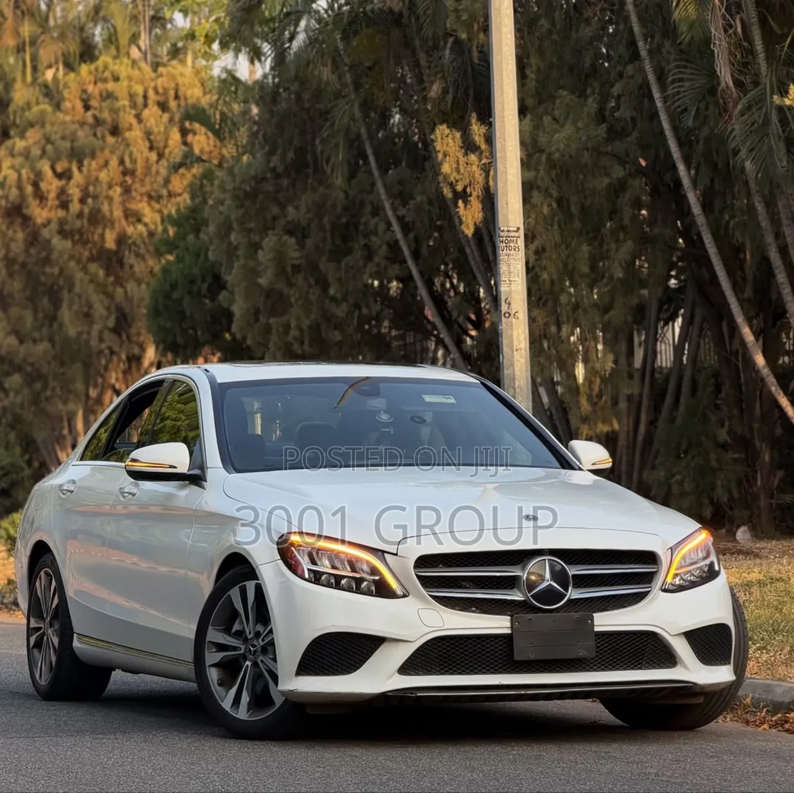 Mercedes-Benz C300 2020 White
