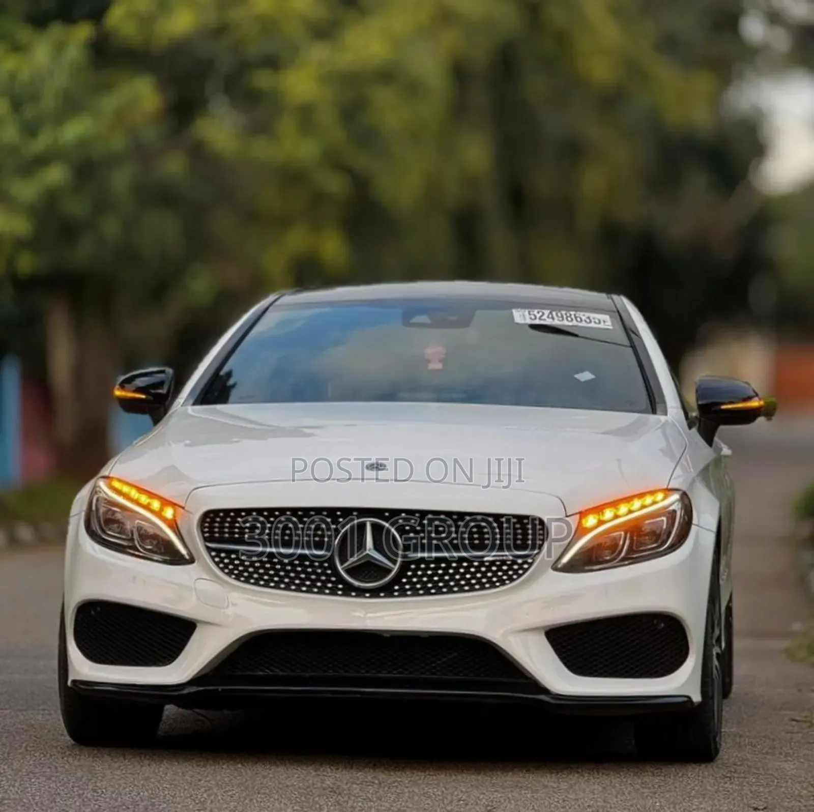 Mercedes-Benz C43 4Matic Coupe AWD (3.0L V6 9AM) 2017 White