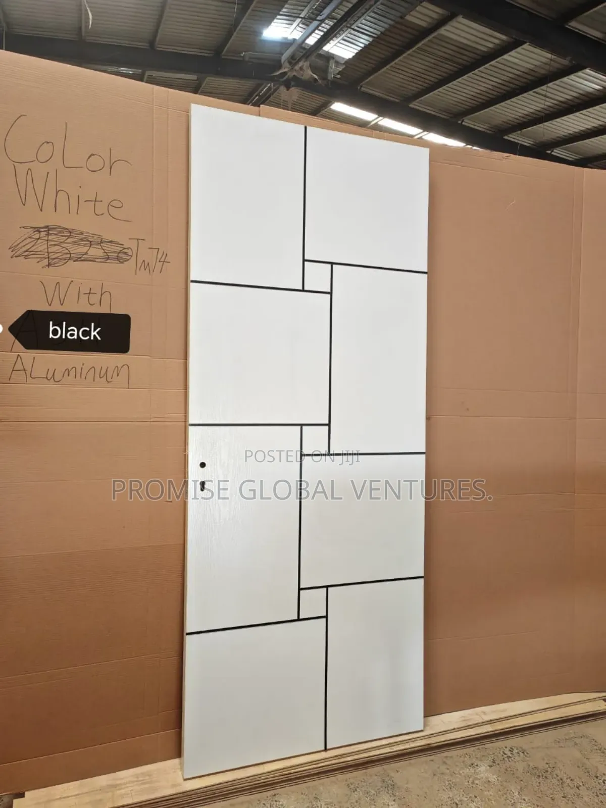 Wooden White Door