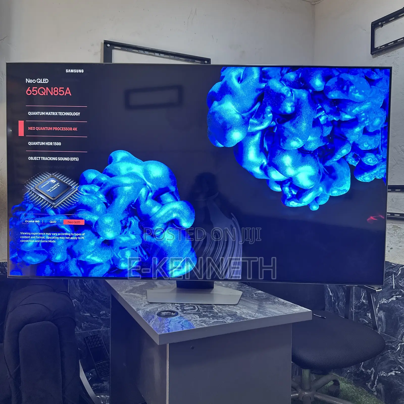Samsung 65 Inches Neoqled Qn85a QHDR 4K Airslim Gaming Smart TV/120hz
