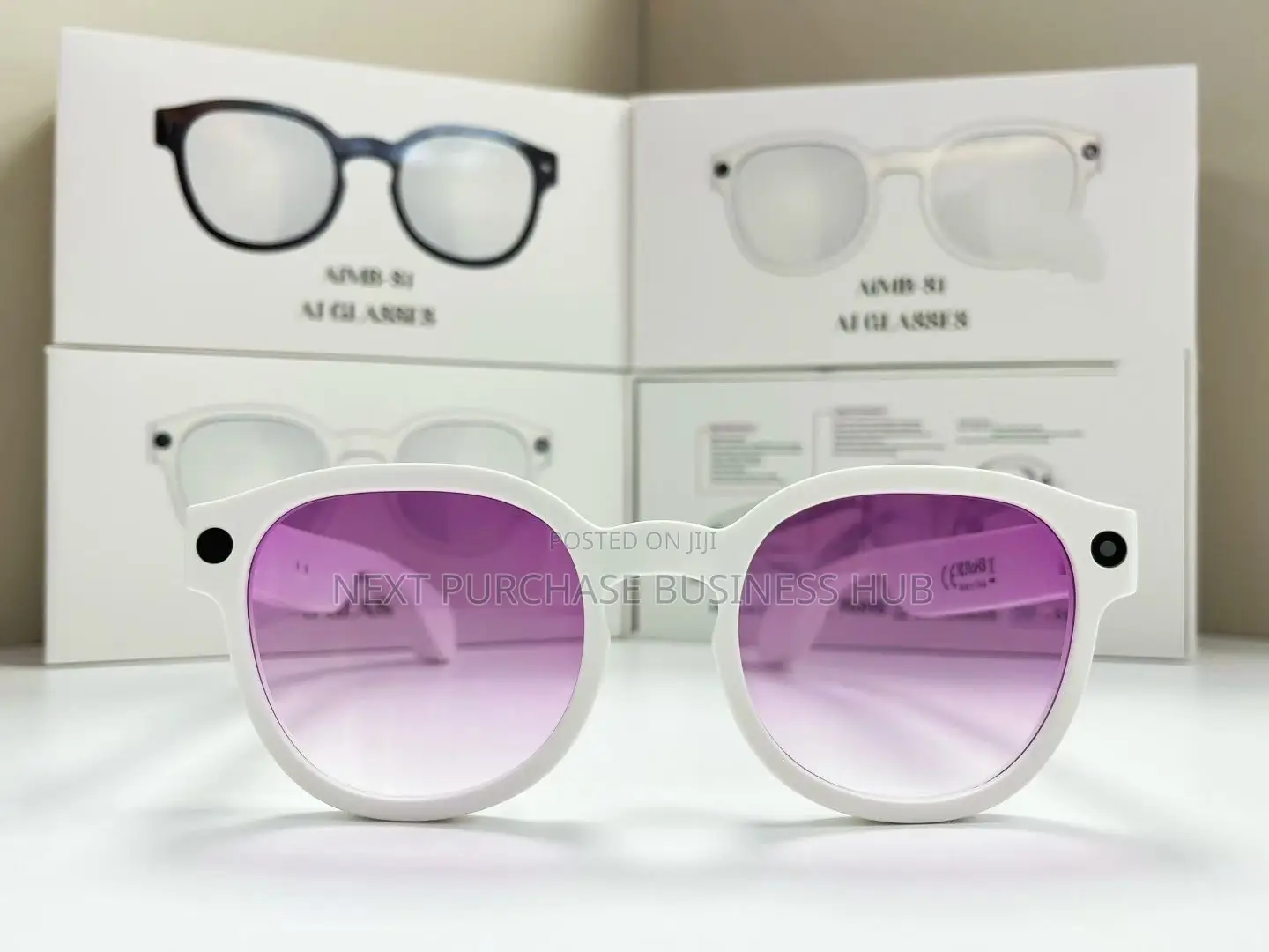 S1 Ai Smart Camera Glasses - High-Quality Camera Video  •