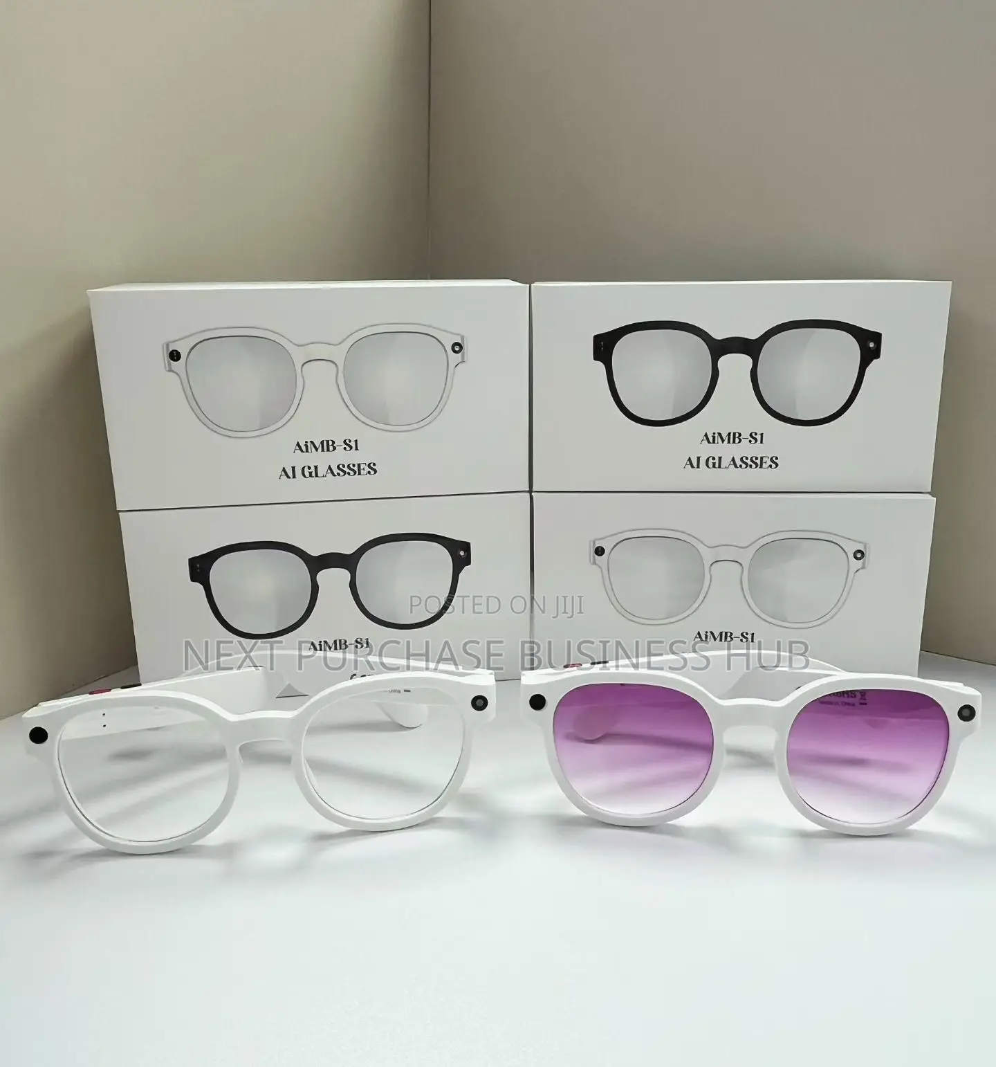 S1 Ai Smart Camera Glasses - High-Quality Camera Video  •