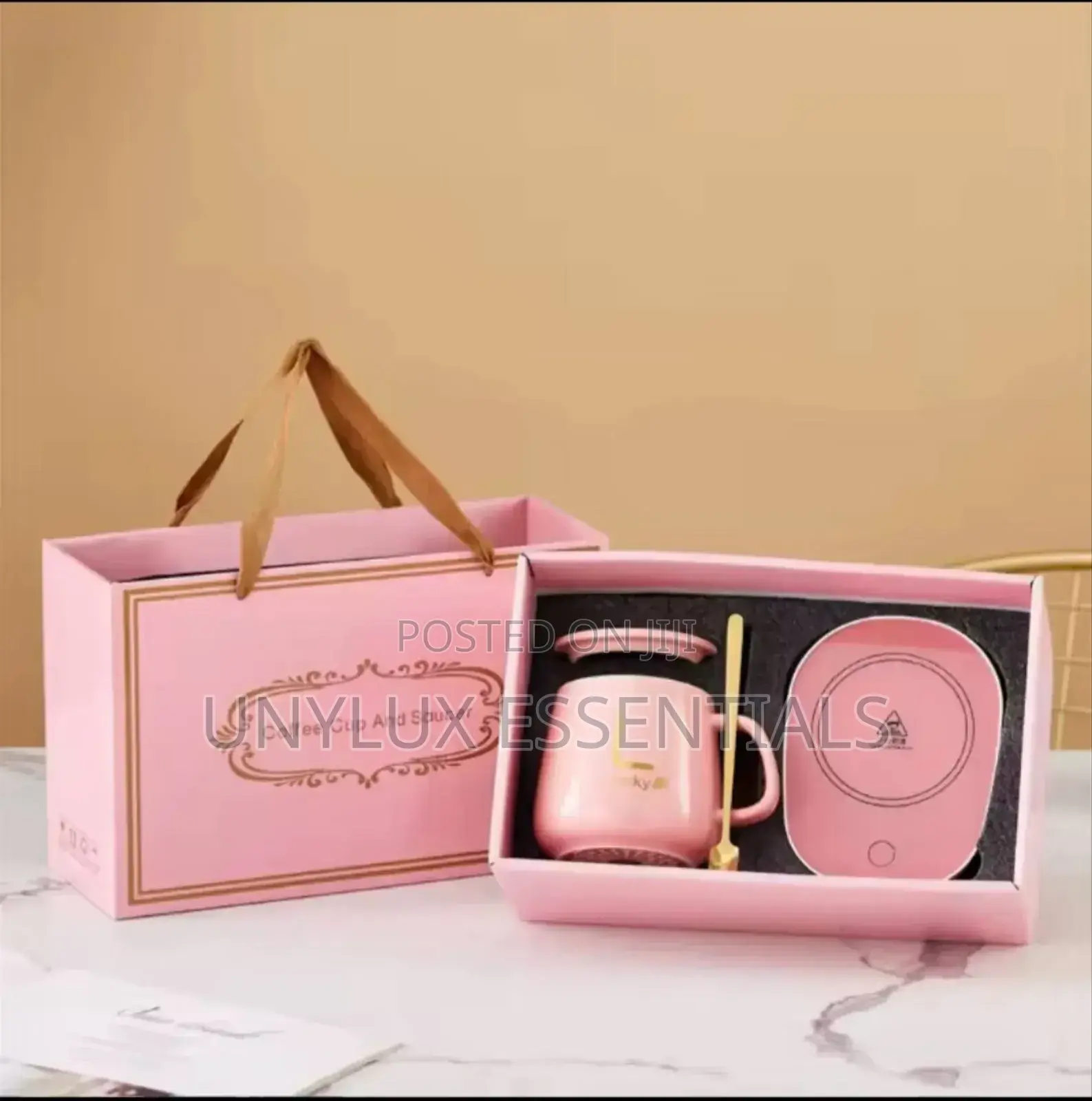 Ceramic Heating Mug Set