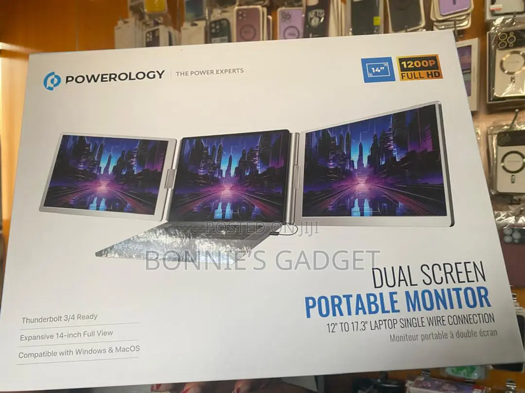 Powerology Dual Screen Monitor