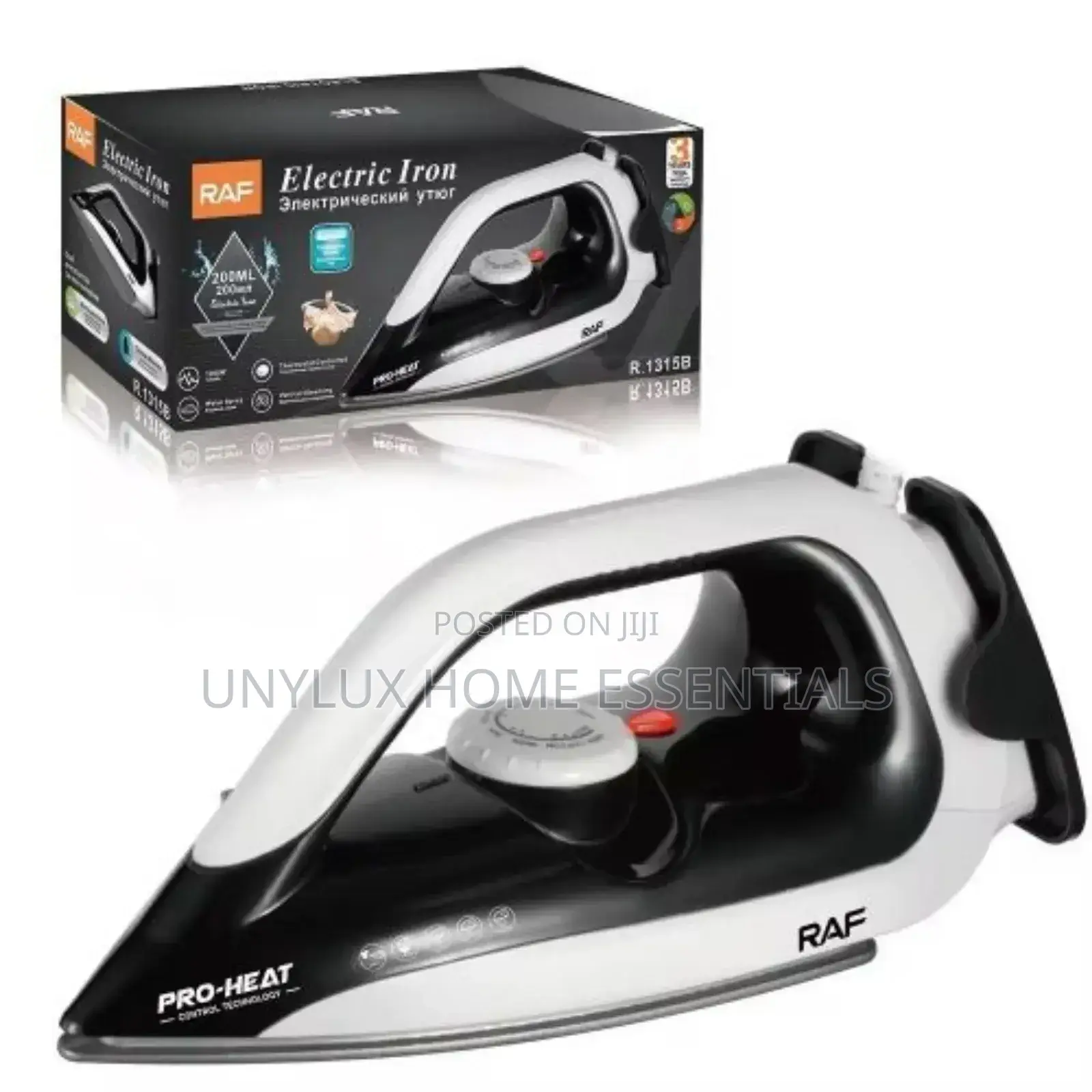 Raf Electric Steam Iron