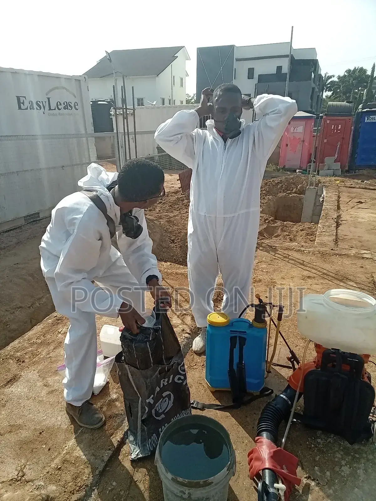 Termites Prevention and Soil Treatment- New Building