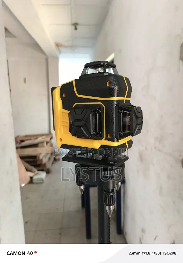 4d 16-lines Green Rotary Laser Level 360° Auto Levelling – Model 16h1