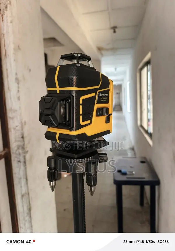 4d 16-lines Green Rotary Laser Level 360° Auto Levelling – Model 16h1