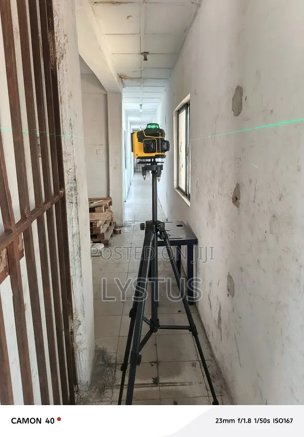 4d 16-lines Green Rotary Laser Level 360° Auto Levelling – Model 16h1