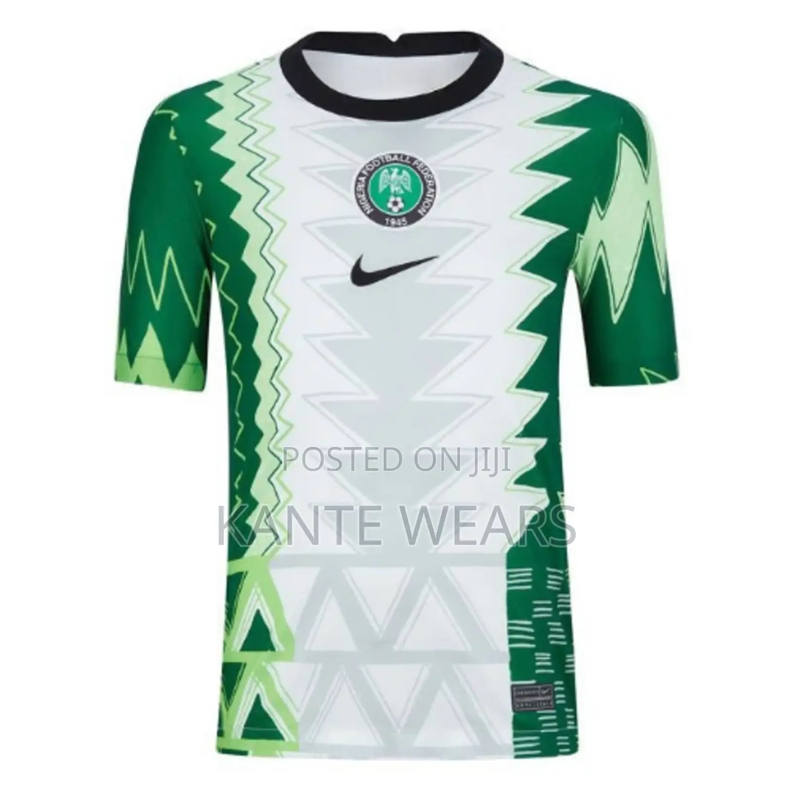 Nike Nigeria Designer Football Jersey - Green