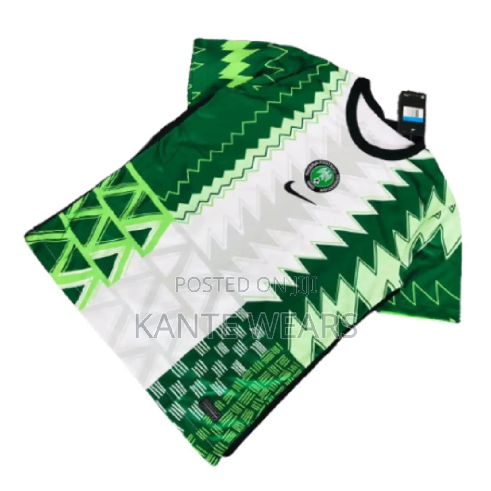 Nike Nigeria Designer Football Jersey - Green