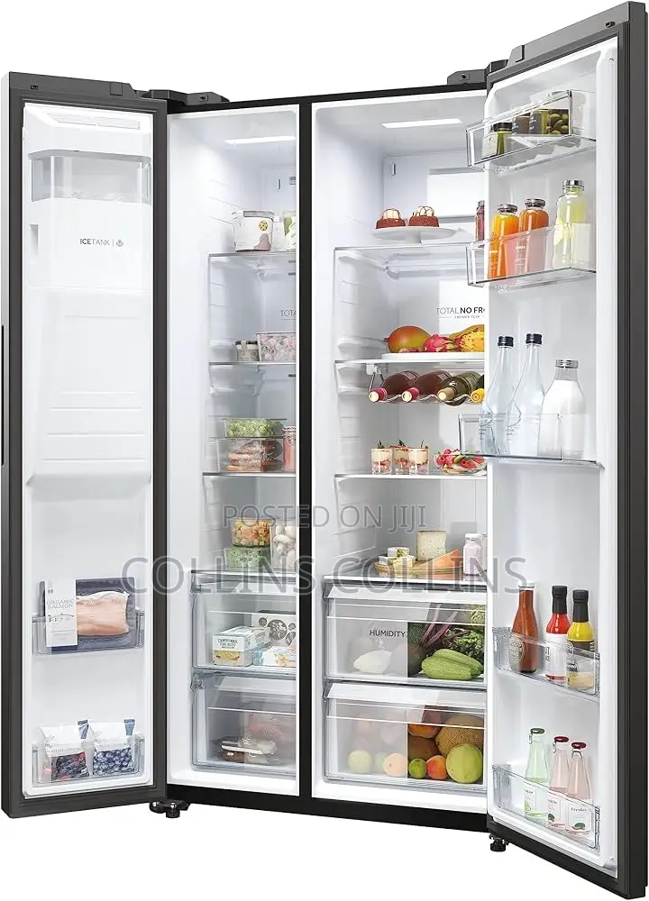Haier 601 Litres Series 5 Freestanding American Fridge Freezer