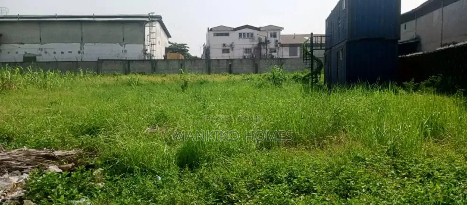 8700sqm Land With Warehouse Off Eric Moore, Surulere