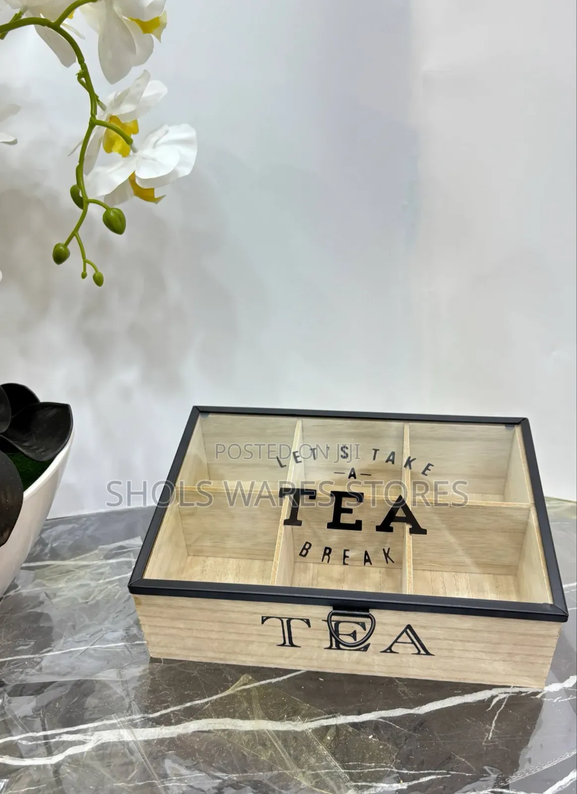 Wooden Tea Box