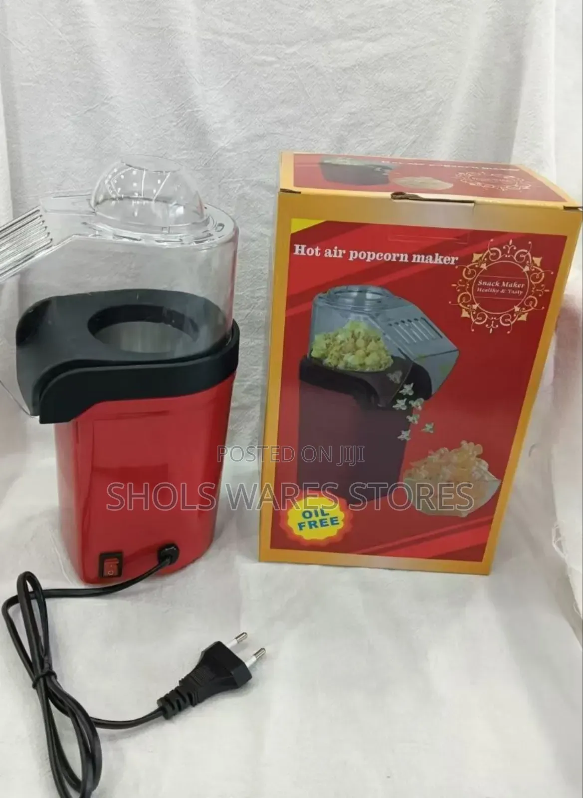 Hot Air Popcorn Maker
