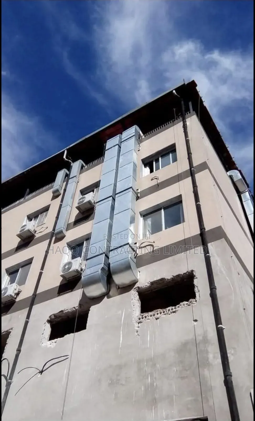 Industrial Duct Fabrication, Hvac Works, Central Ac Works
