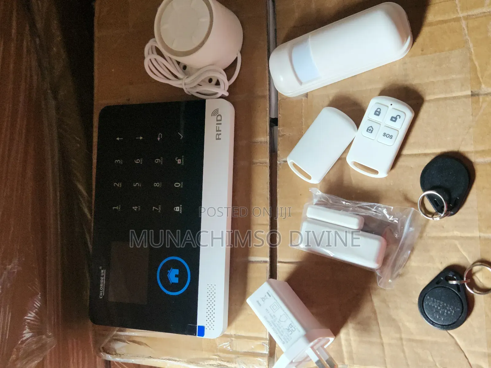 Wireless/Wifi Fullkit Burglary/Fire Alarm System