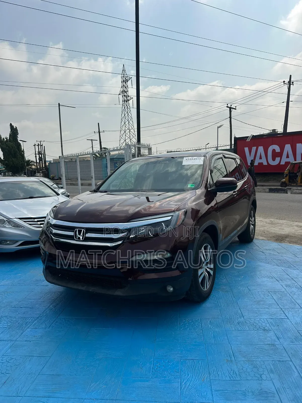 Honda Pilot Touring AWD 2018 Red