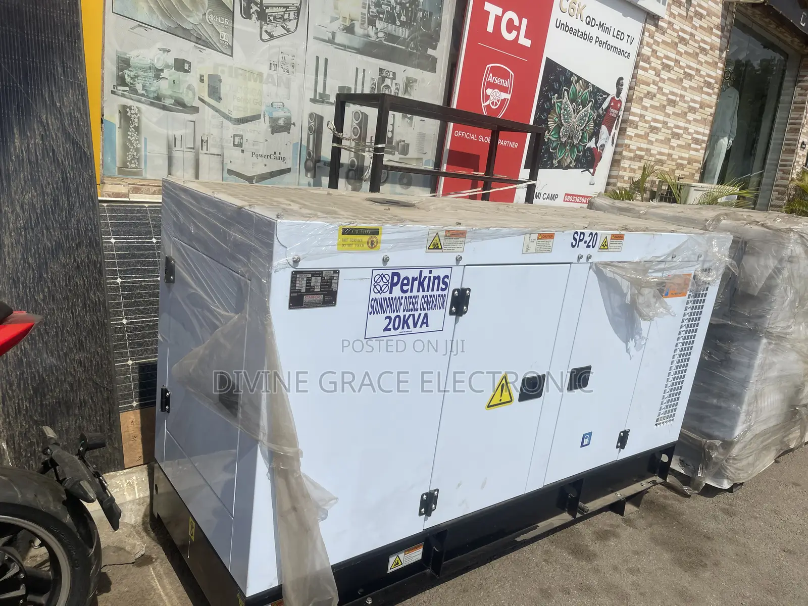 Brand New Diesel 20kva Soundproof Perkins Generator/Brand New