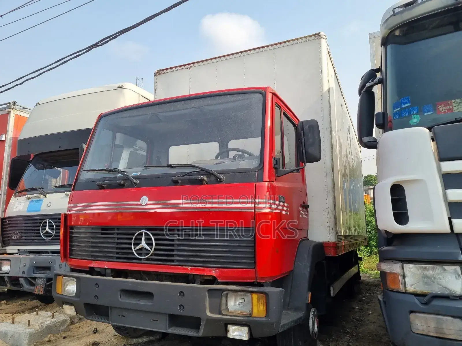 Mercedes Benz 814 German Truck (Direct)
