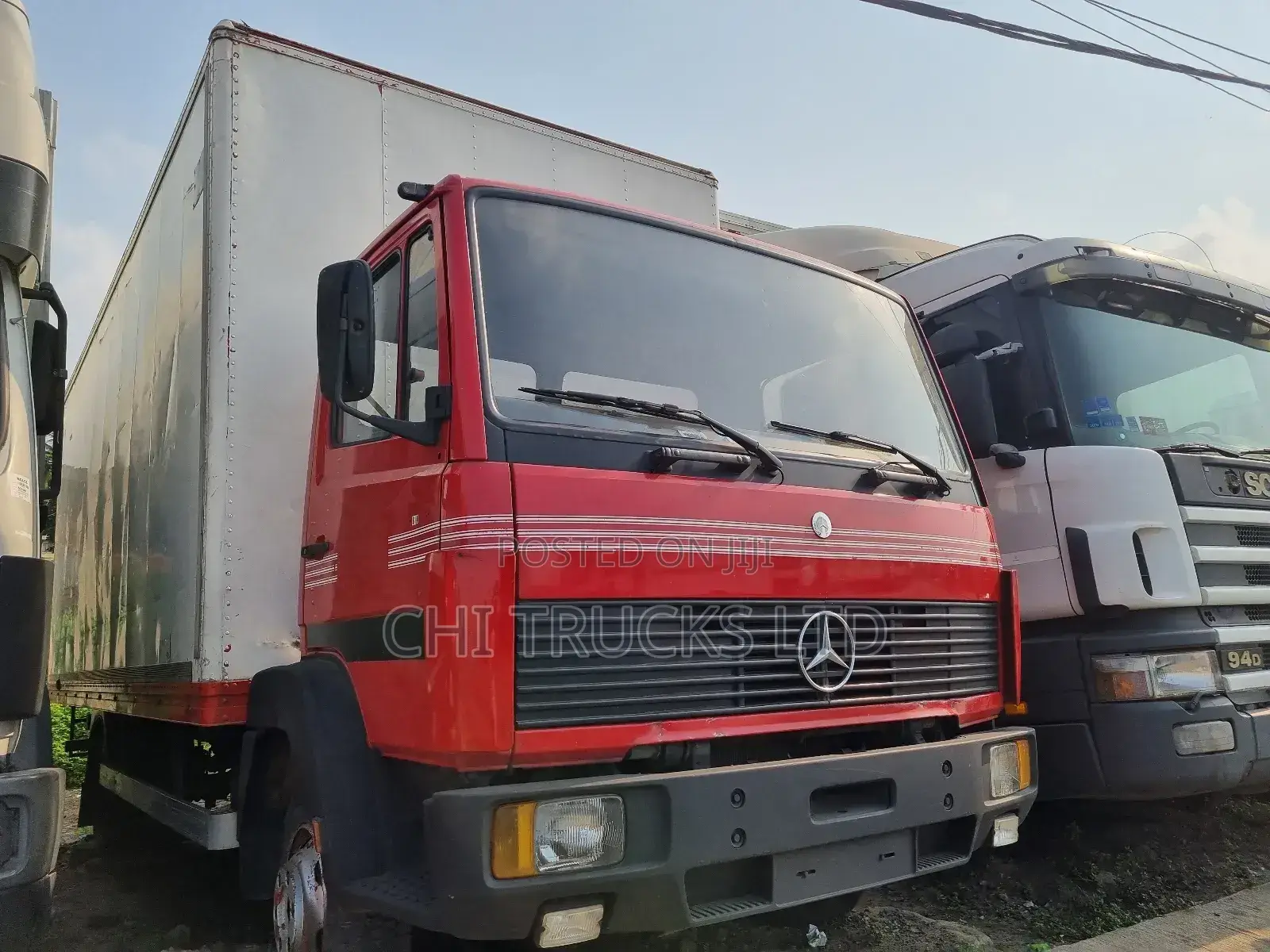 Mercedes Benz 814 German Truck (Direct)